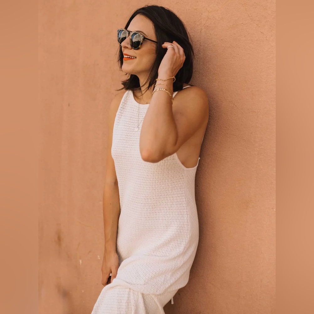 Super Cute Crochet Mango Dress